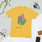 This would solve a lot of blue state's problems!   Canada, please?  Short-Sleeve Unisex T-Shirt notsobreitbart.com