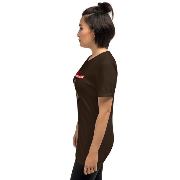 Morons Are Governing America Short-Sleeve T-Shirt notsobreitbart.com