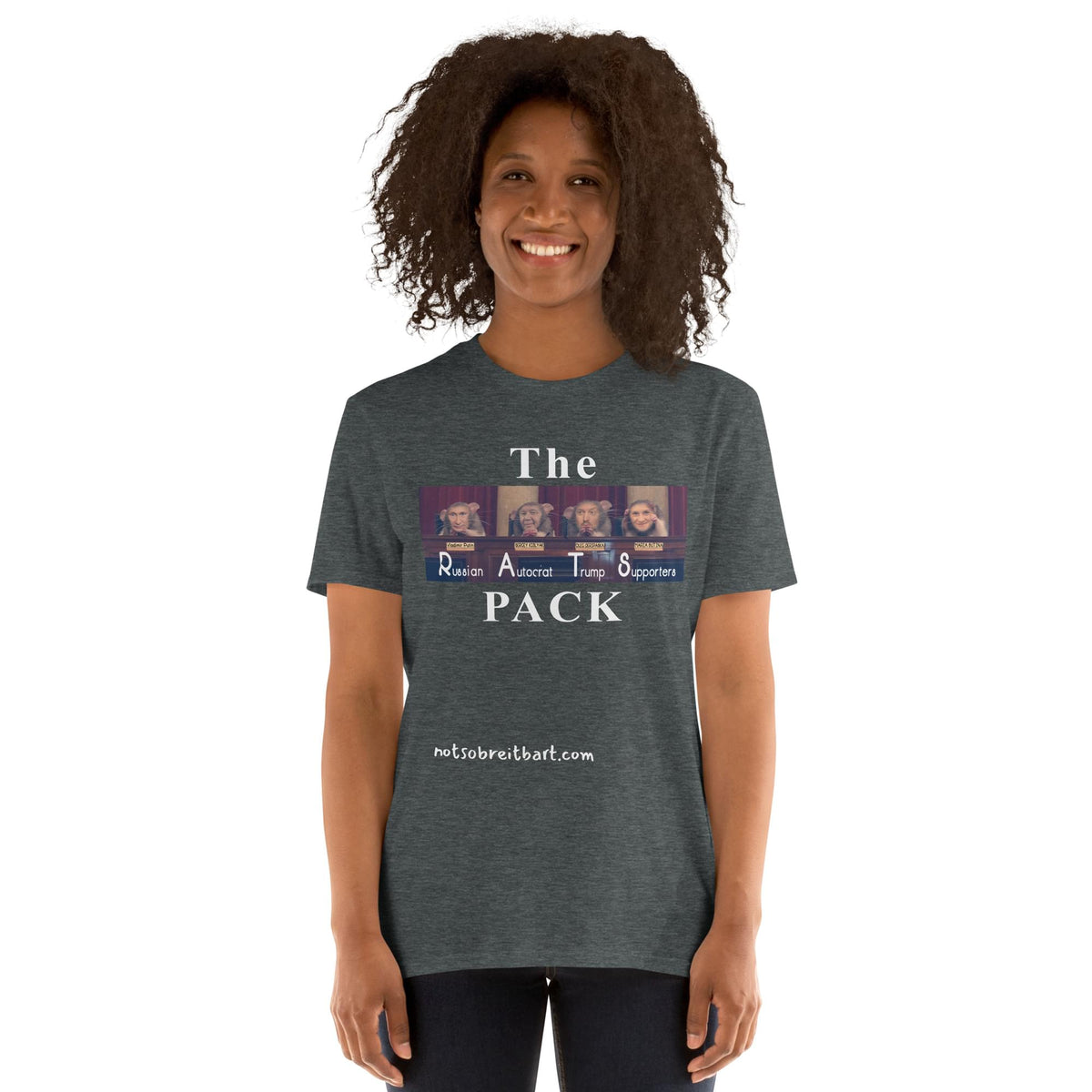 RATPACK Short-Sleeve Unisex T-Shirt notsobreitbart.com