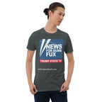 News for Dumb Fox Short-Sleeve Unisex T-Shirt notsobreitbart.com
