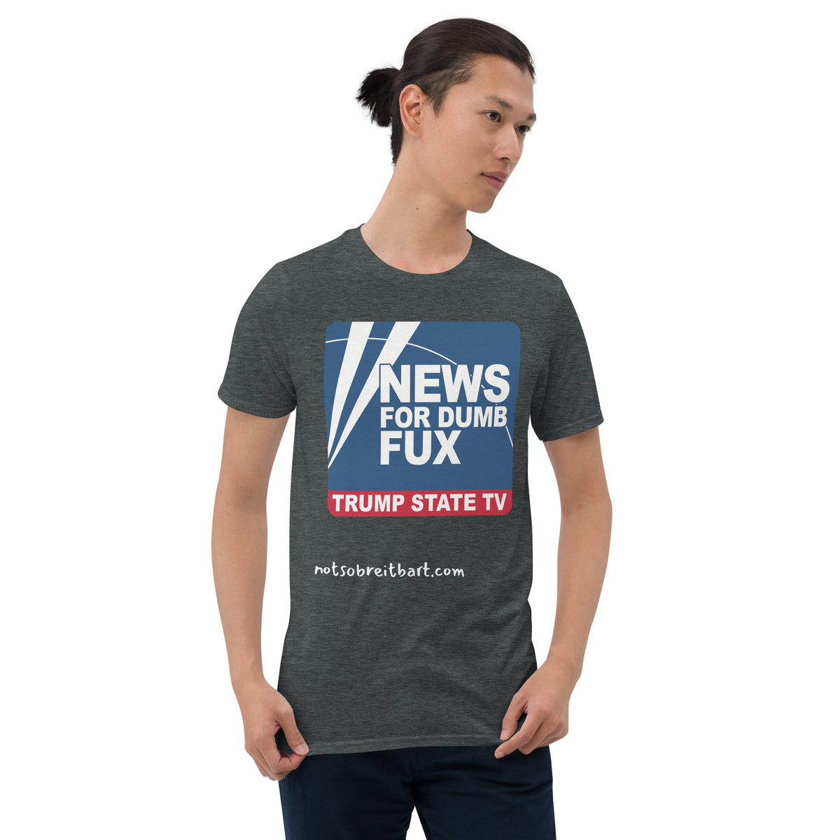 News for Dumb Fox Short-Sleeve Unisex T-Shirt notsobreitbart.com
