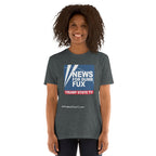News for Dumb Fux Short-Sleeve Unisex T-Shirt notsobreitbart.com