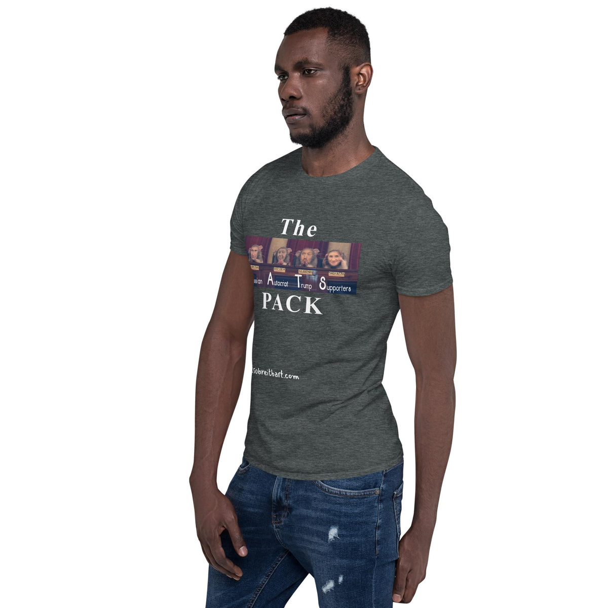 RAT PACK Short-Sleeve Unisex T-Shirt notsobreitbart.com