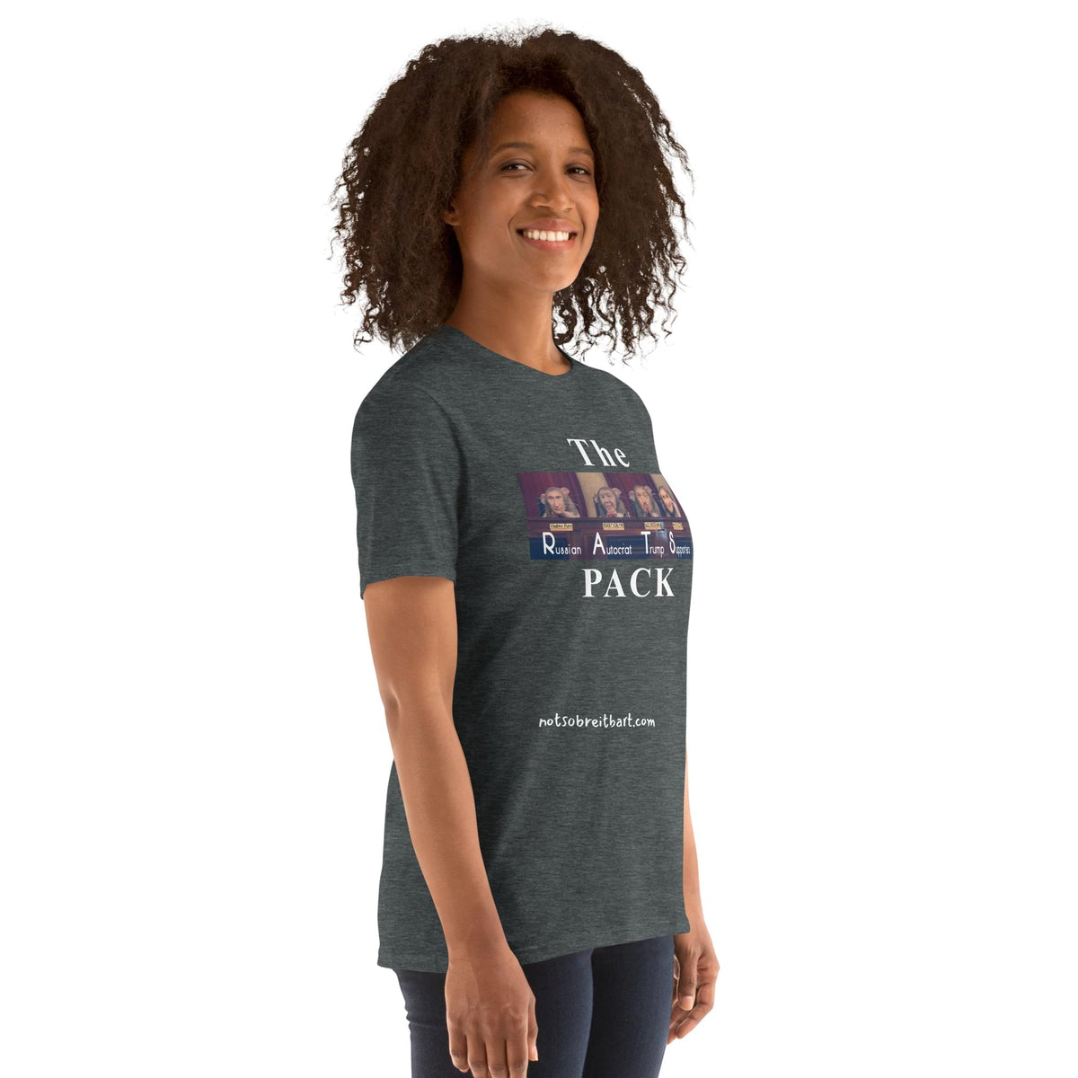 RATPACK Short-Sleeve Unisex T-Shirt notsobreitbart.com