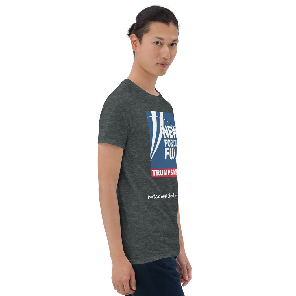 News for Dumb Fox Short-Sleeve Unisex T-Shirt notsobreitbart.com