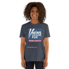 News for Dumb Fux Short-Sleeve Unisex T-Shirt notsobreitbart.com