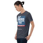 News for Dumb Fox Short-Sleeve Unisex T-Shirt notsobreitbart.com