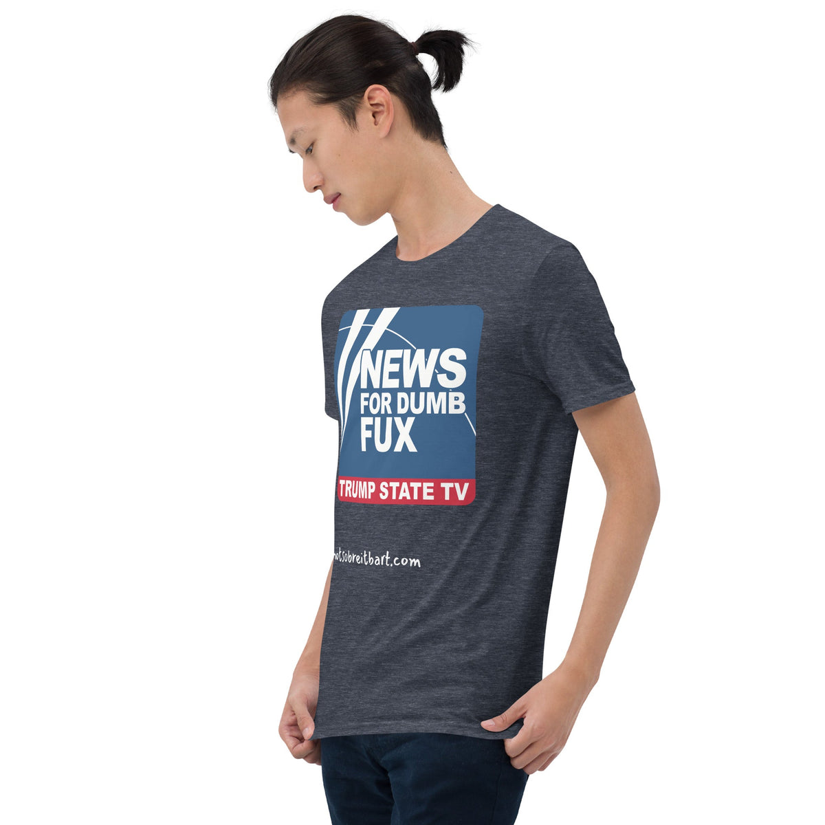 News for Dumb Fox Short-Sleeve Unisex T-Shirt notsobreitbart.com