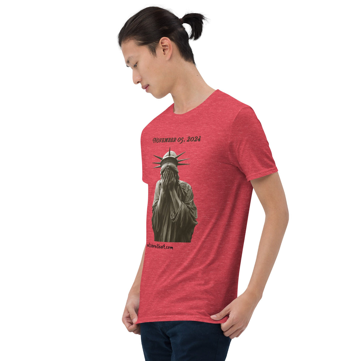 Liberty Despondent Short-Sleeve Unisex T-Shirt notsobreitbart.com