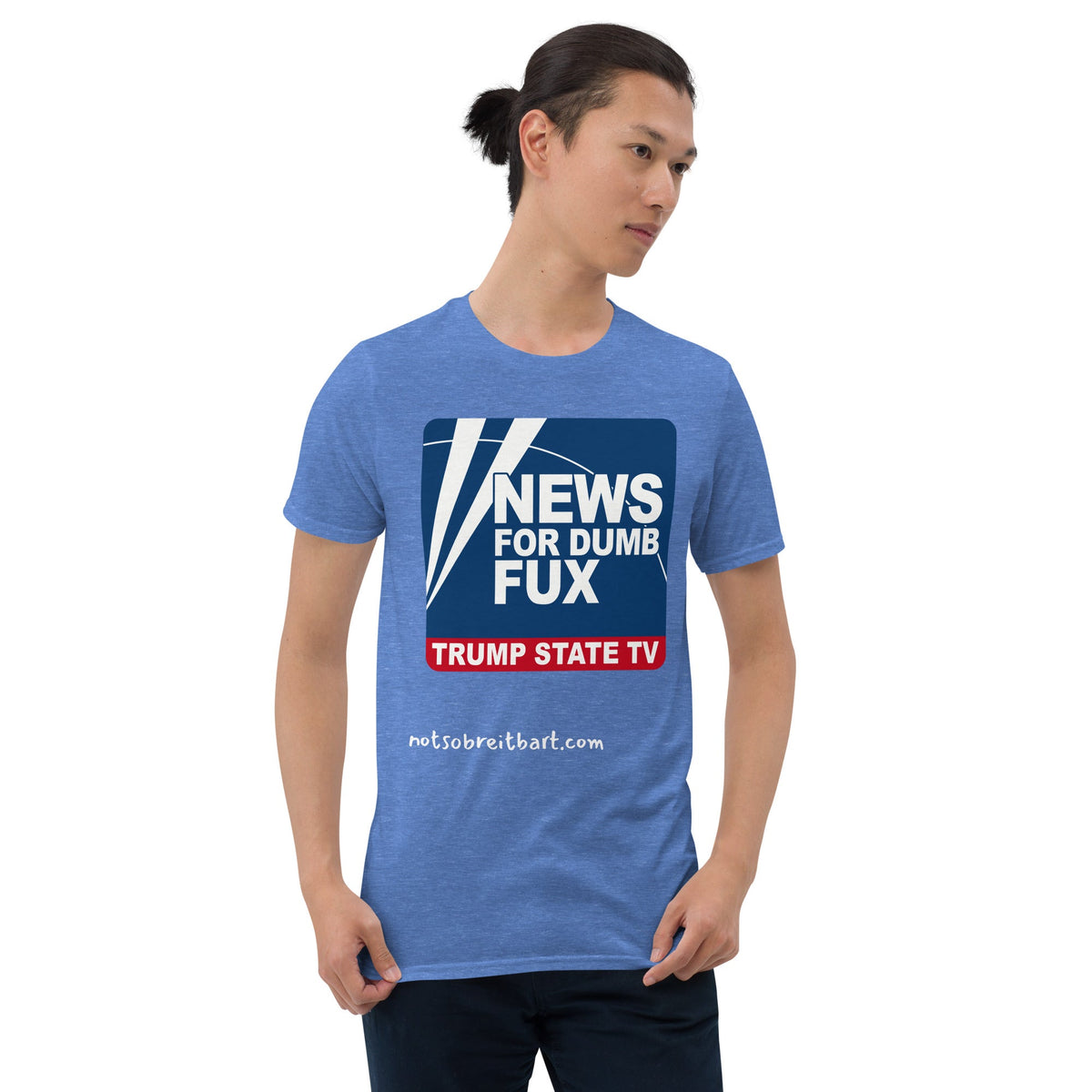 News for Dumb Fox Short-Sleeve Unisex T-Shirt notsobreitbart.com
