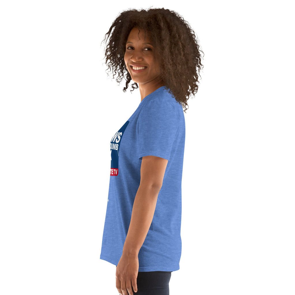 News for Dumb Fux Short-Sleeve Unisex T-Shirt notsobreitbart.com