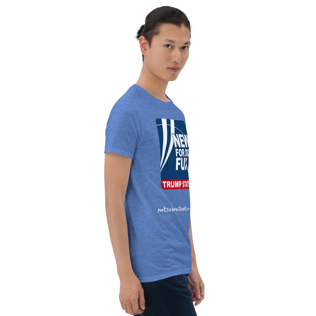 News for Dumb Fox Short-Sleeve Unisex T-Shirt notsobreitbart.com