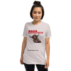 Morons Are Governing America Short-Sleeve Unisex T-Shirt notsobreitbart.com