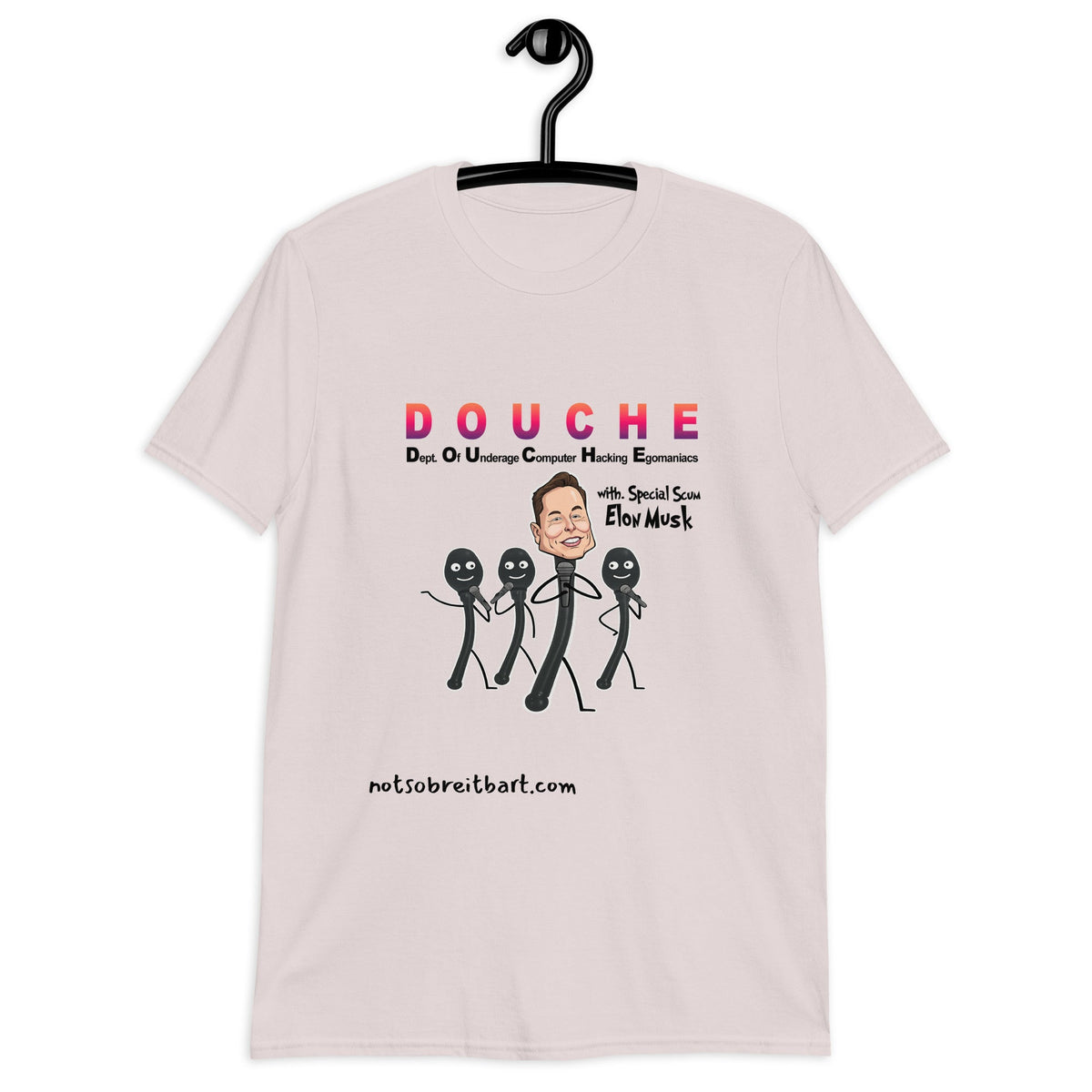 Douche  Unisex T-Shirt style 1 notsobreitbart.com