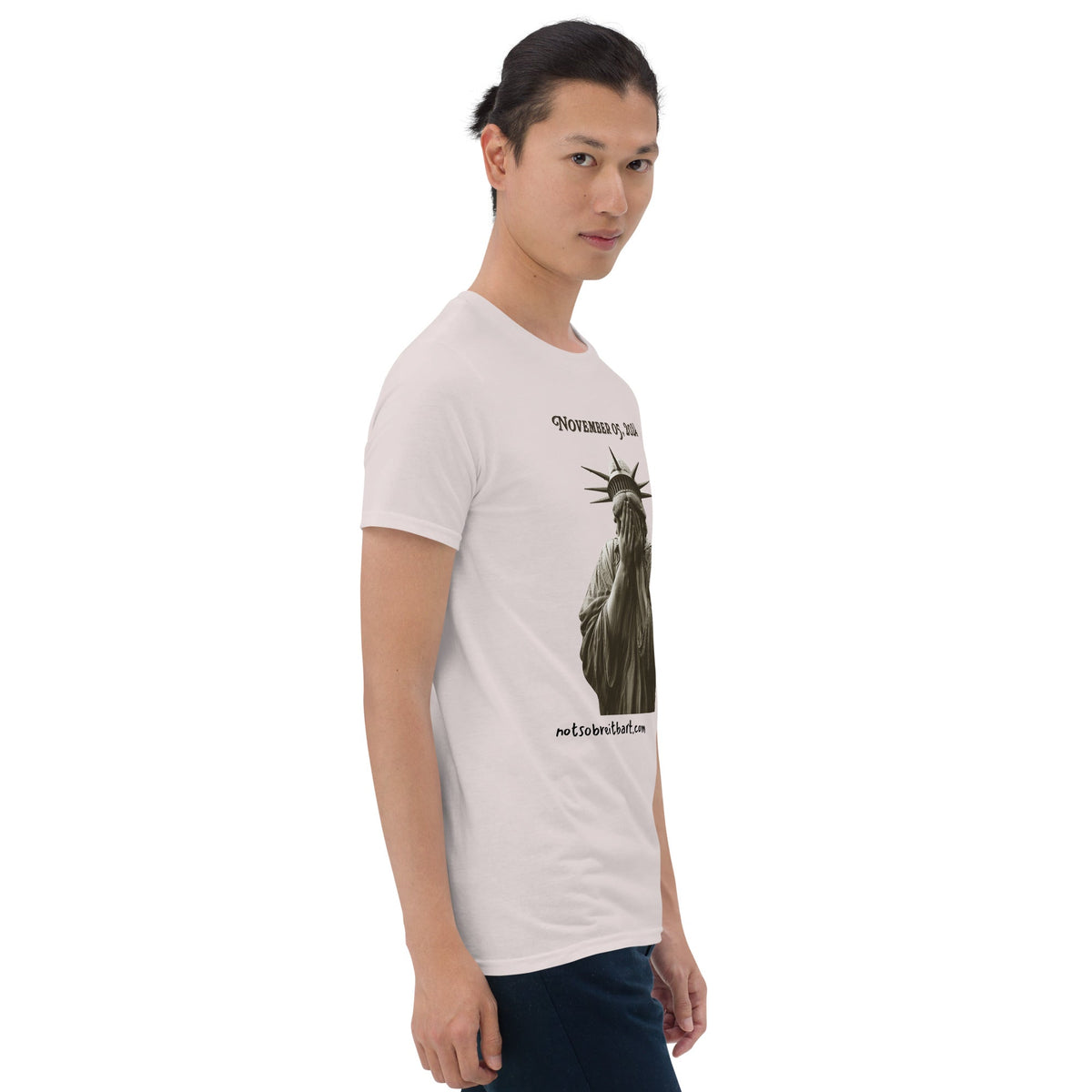 Liberty Despondent Short-Sleeve Unisex T-Shirt notsobreitbart.com