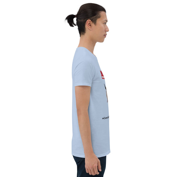 Morons Are Governing America Short-Sleeve Unisex T-Shirt notsobreitbart.com