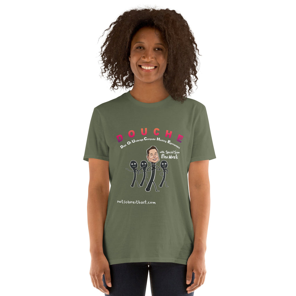 Doge Douche Musk  Unisex T-Shirt notsobreitbart.com