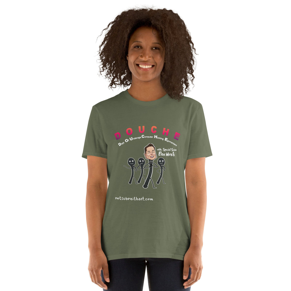 Doge Douche Musk  Unisex T-Shirt notsobreitbart.com