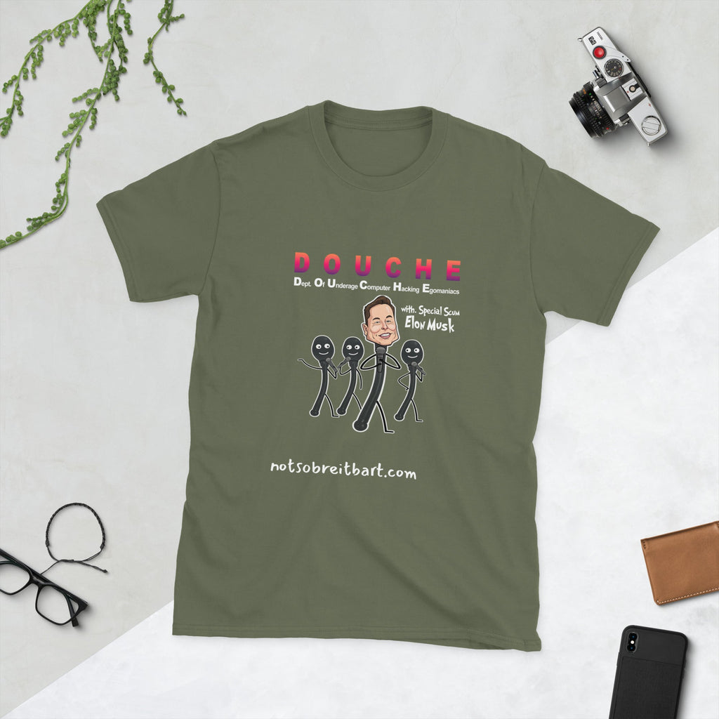 Douche  Unisex T-Shirt style 1 notsobreitbart.com