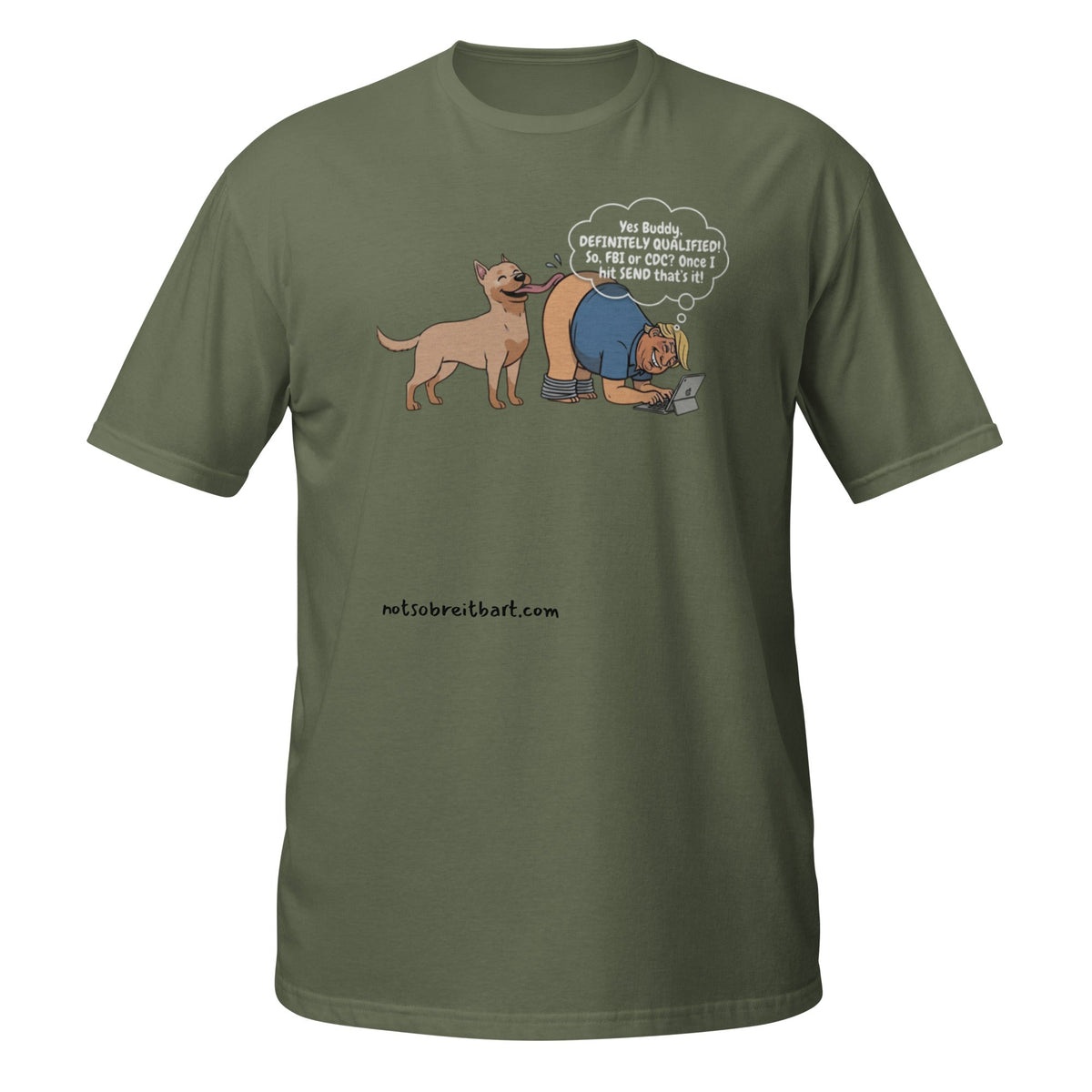 The Best .... People?  Qualifications Short-Sleeve Unisex T-Shirt notsobreitbart.com