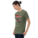 Morons Are Governing America Short-Sleeve Unisex T-Shirt notsobreitbart.com