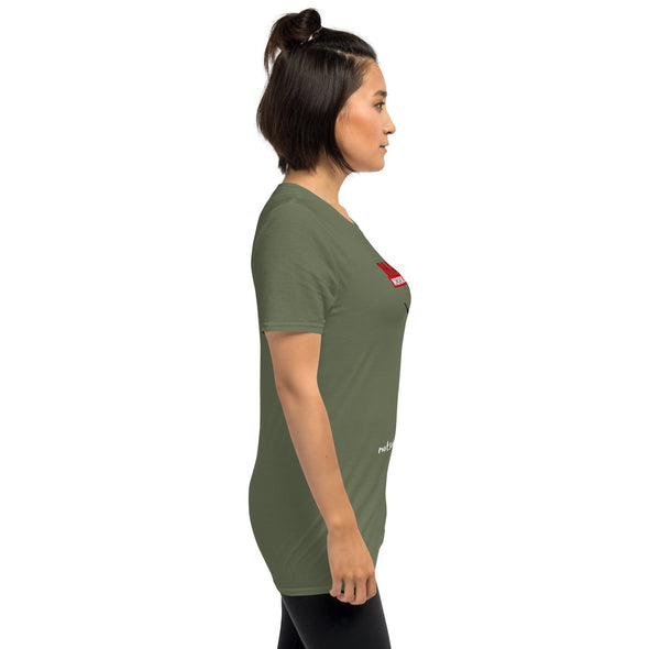 Morons Are Governing America Short-Sleeve T-Shirt notsobreitbart.com