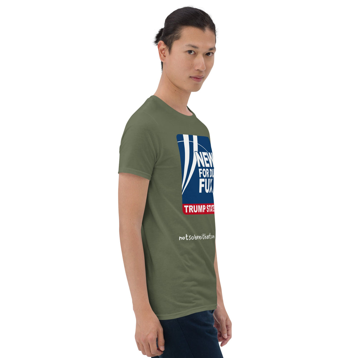 News for Dumb Fox Short-Sleeve Unisex T-Shirt notsobreitbart.com
