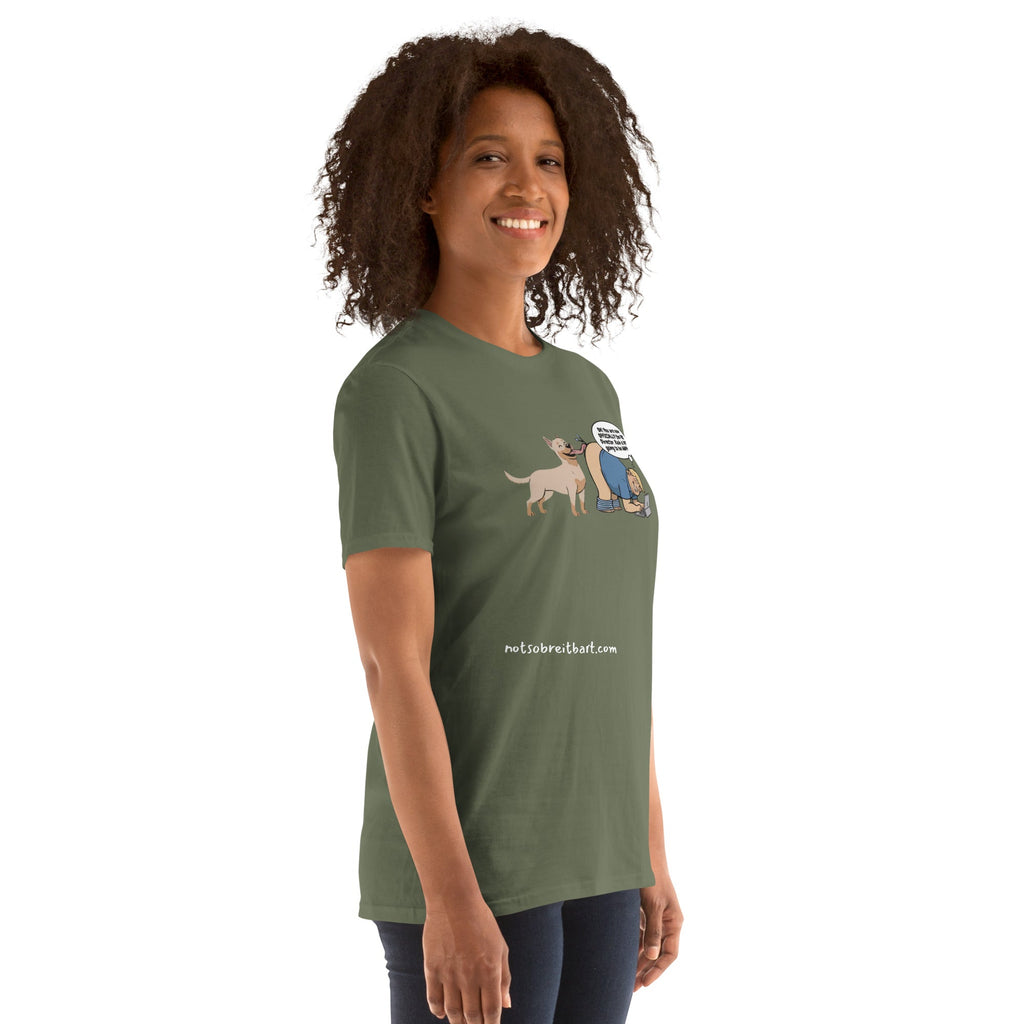 Necessary Qualifications Short-Sleeve Unisex T-Shirt notsobreitbart.com