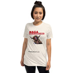 Morons Are Governing America Short-Sleeve Unisex T-Shirt notsobreitbart.com