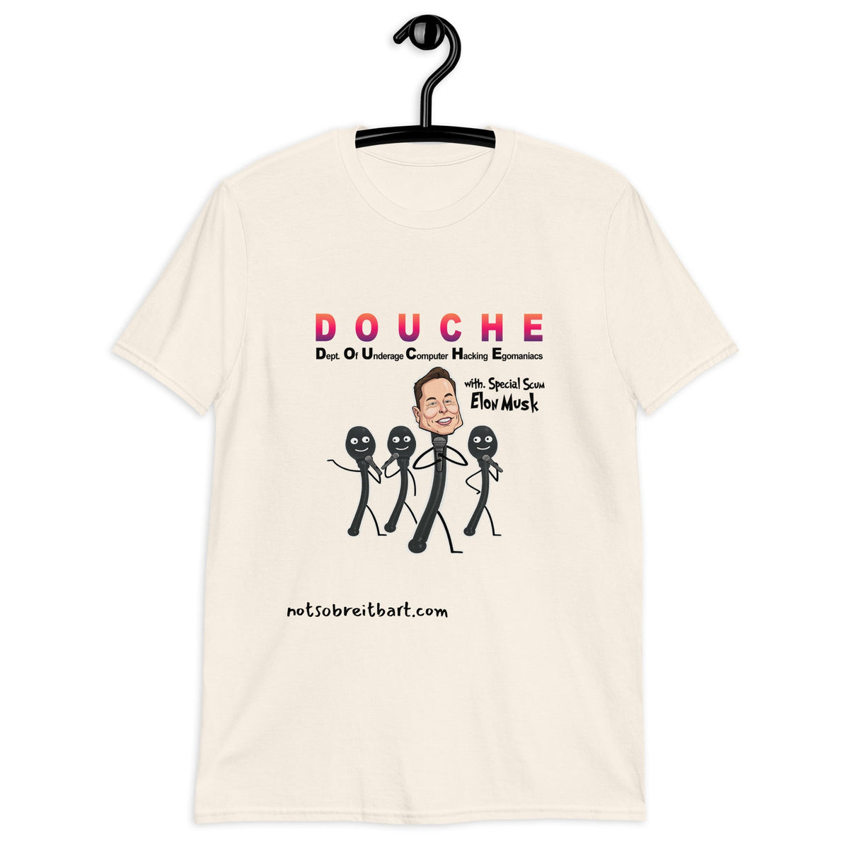Douche  Unisex T-Shirt style 1 notsobreitbart.com