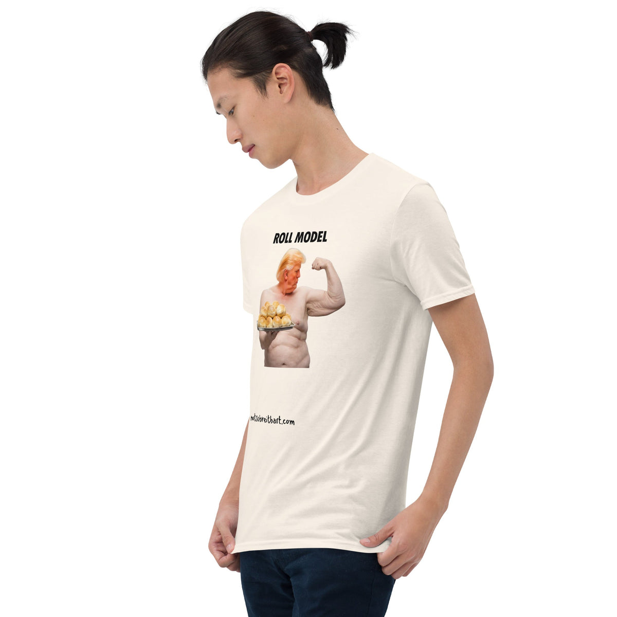 Roll Model Short-Sleeve Unisex T-Shirt notsobreitbart.com