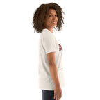 Trump's Stupidity Requires Stronger Meds Short-Sleeve Unisex T-Shirt notsobreitbart.com