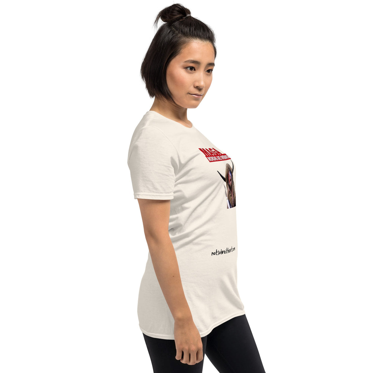 Morons Are Governing America Short-Sleeve Unisex T-Shirt notsobreitbart.com