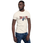 Trump's Stupidity Requires Stronger Med Short-Sleeve Unisex T-Shirt notsobreitbart.com