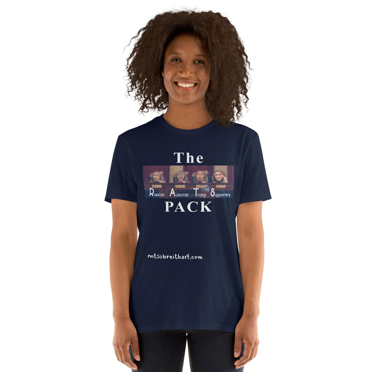 RATPACK Short-Sleeve Unisex T-Shirt notsobreitbart.com