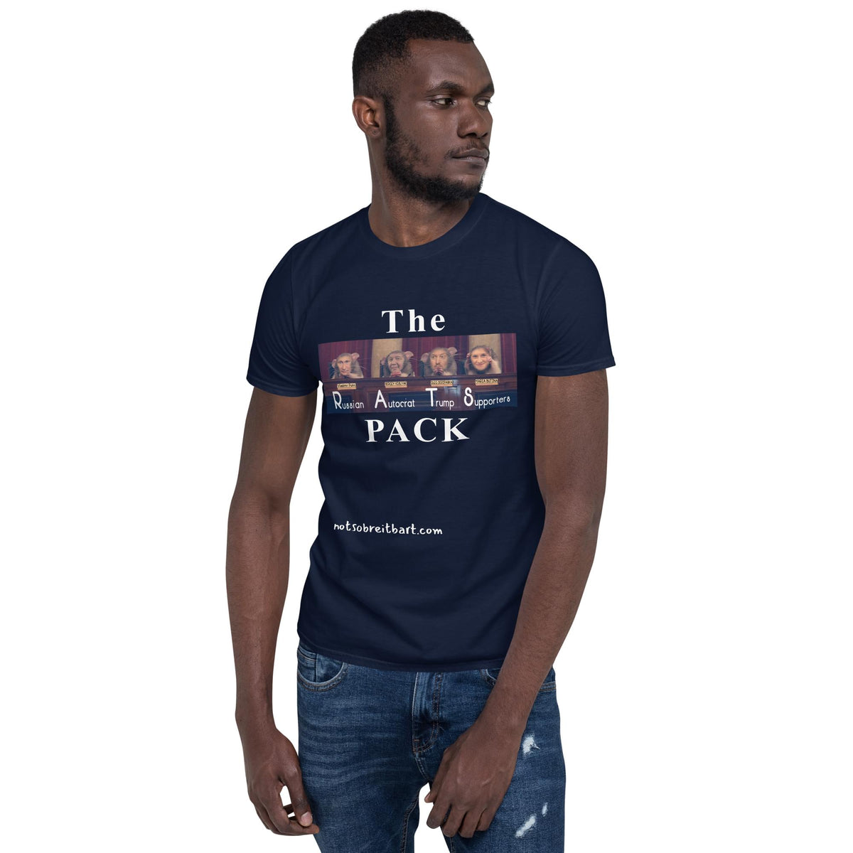 RAT PACK Short-Sleeve Unisex T-Shirt notsobreitbart.com