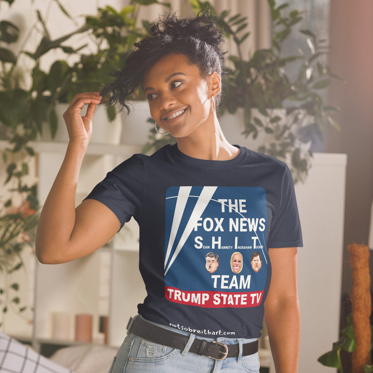 Short-Sleeve Unisex T-Shirt notsobreitbart.com