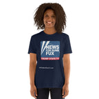News for Dumb Fux Short-Sleeve Unisex T-Shirt notsobreitbart.com