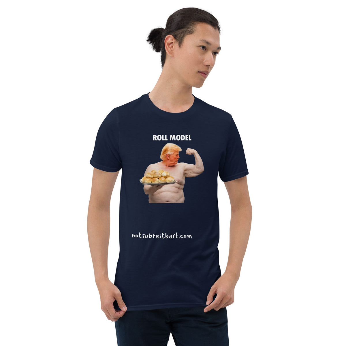 Roll Model Short-Sleeve Unisex T-Shirt notsobreitbart.com