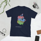 This would solve a lot of blue state's problems!   Canada, please?  Short-Sleeve Unisex T-Shirt notsobreitbart.com