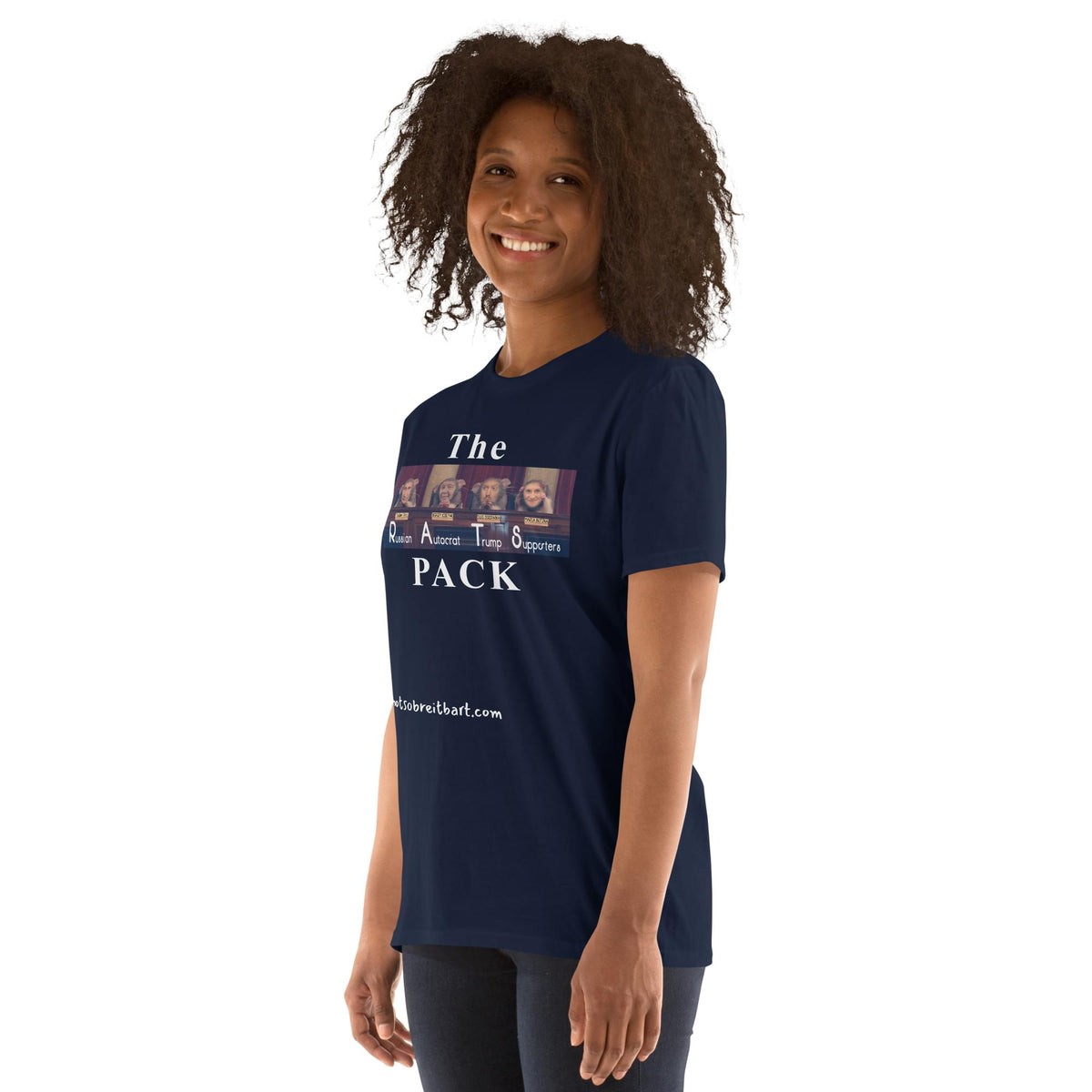 RATPACK Short-Sleeve Unisex T-Shirt notsobreitbart.com