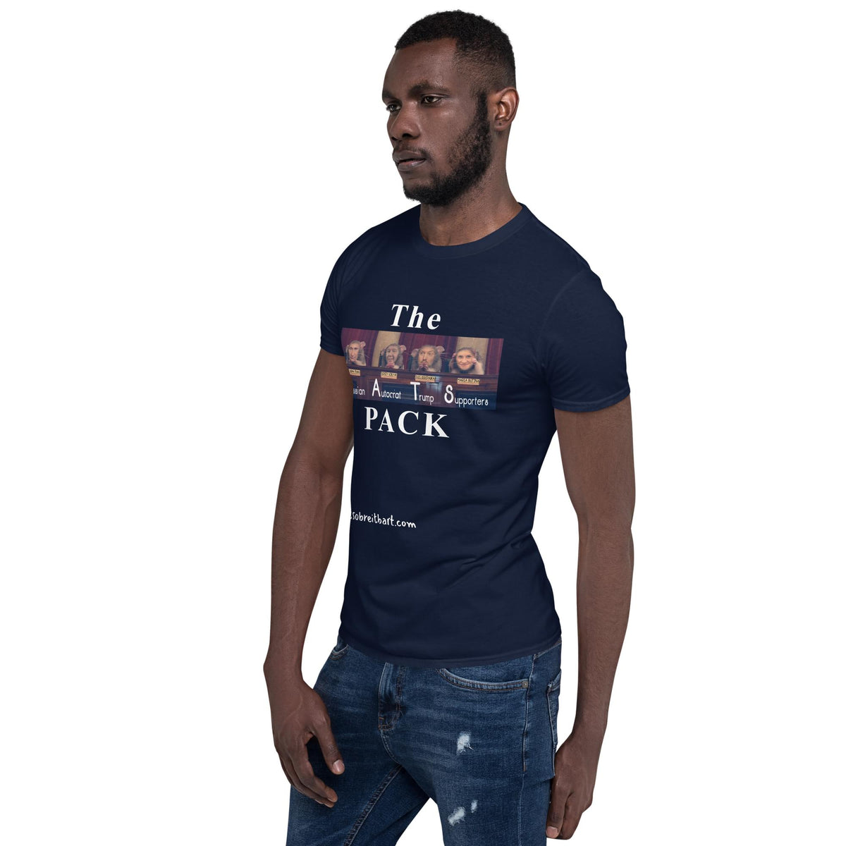 RAT PACK Short-Sleeve Unisex T-Shirt notsobreitbart.com