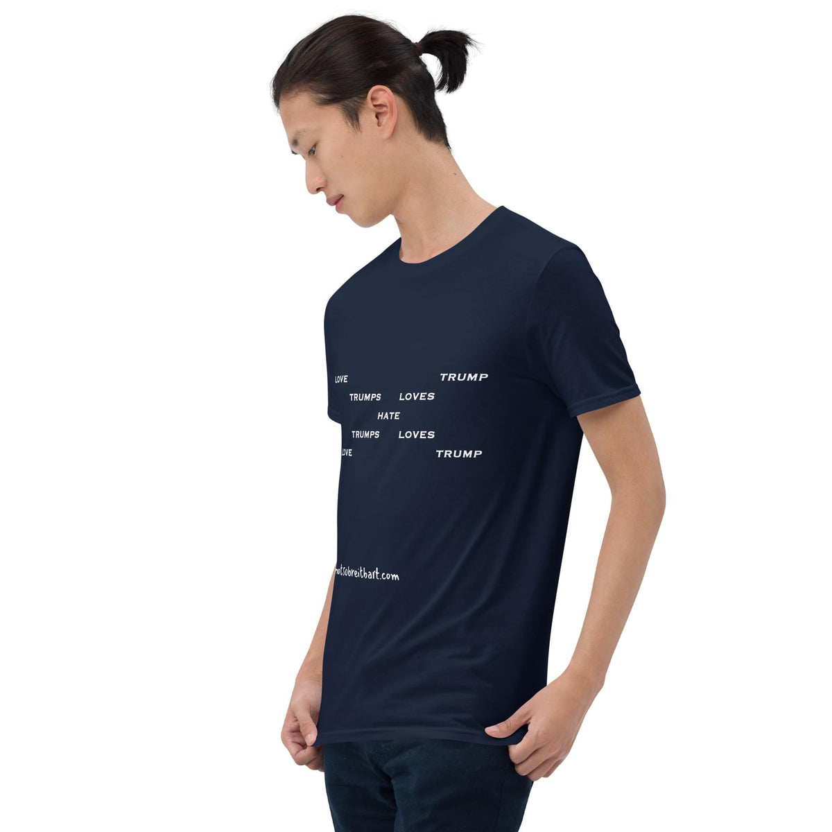 Love Trump Hate.  Always.   Unisex T-Shirt notsobreitbart.com