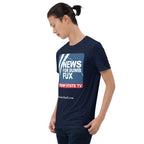 News for Dumb Fox Short-Sleeve Unisex T-Shirt notsobreitbart.com