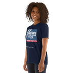 News for Dumb Fux Short-Sleeve Unisex T-Shirt notsobreitbart.com