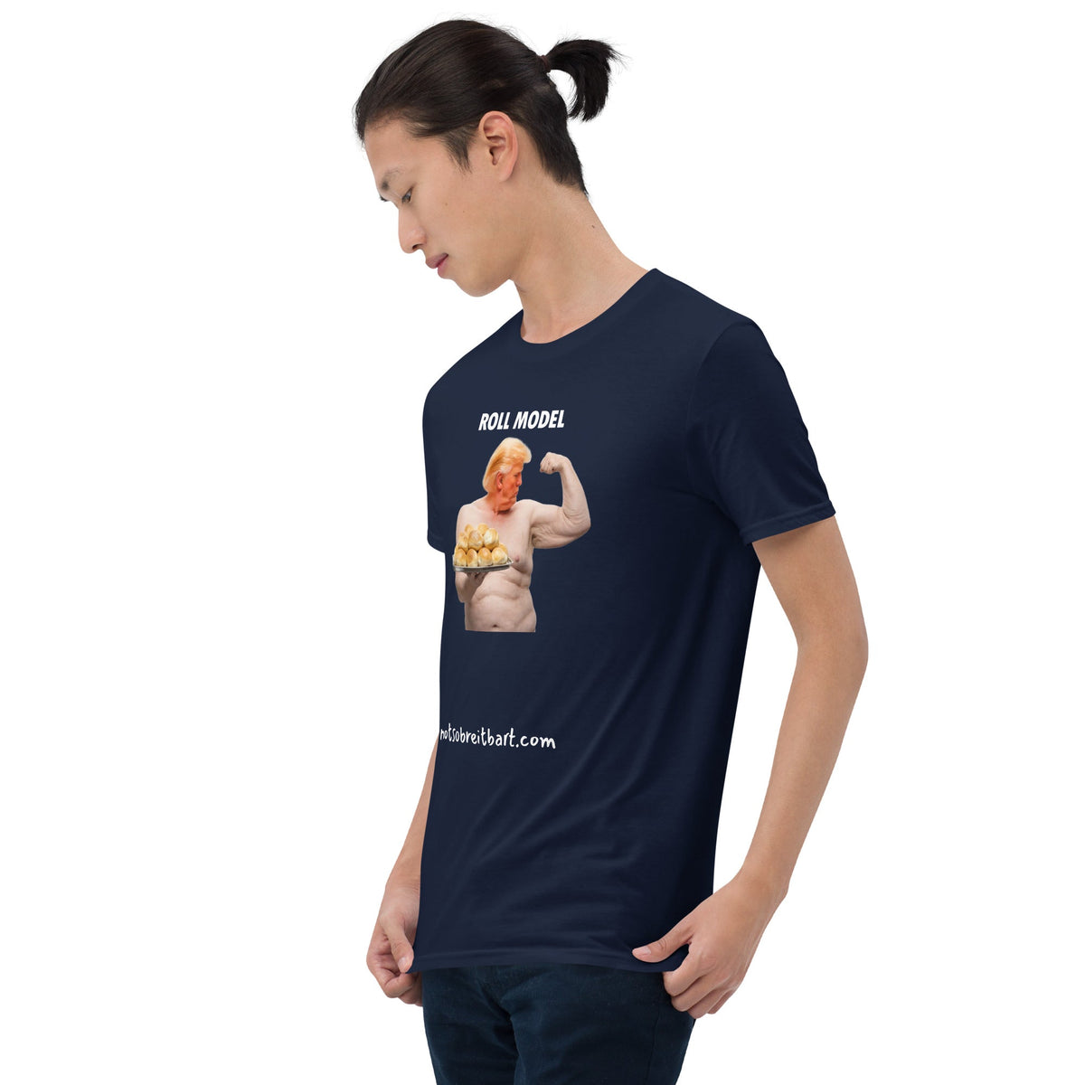 Roll Model Short-Sleeve Unisex T-Shirt notsobreitbart.com