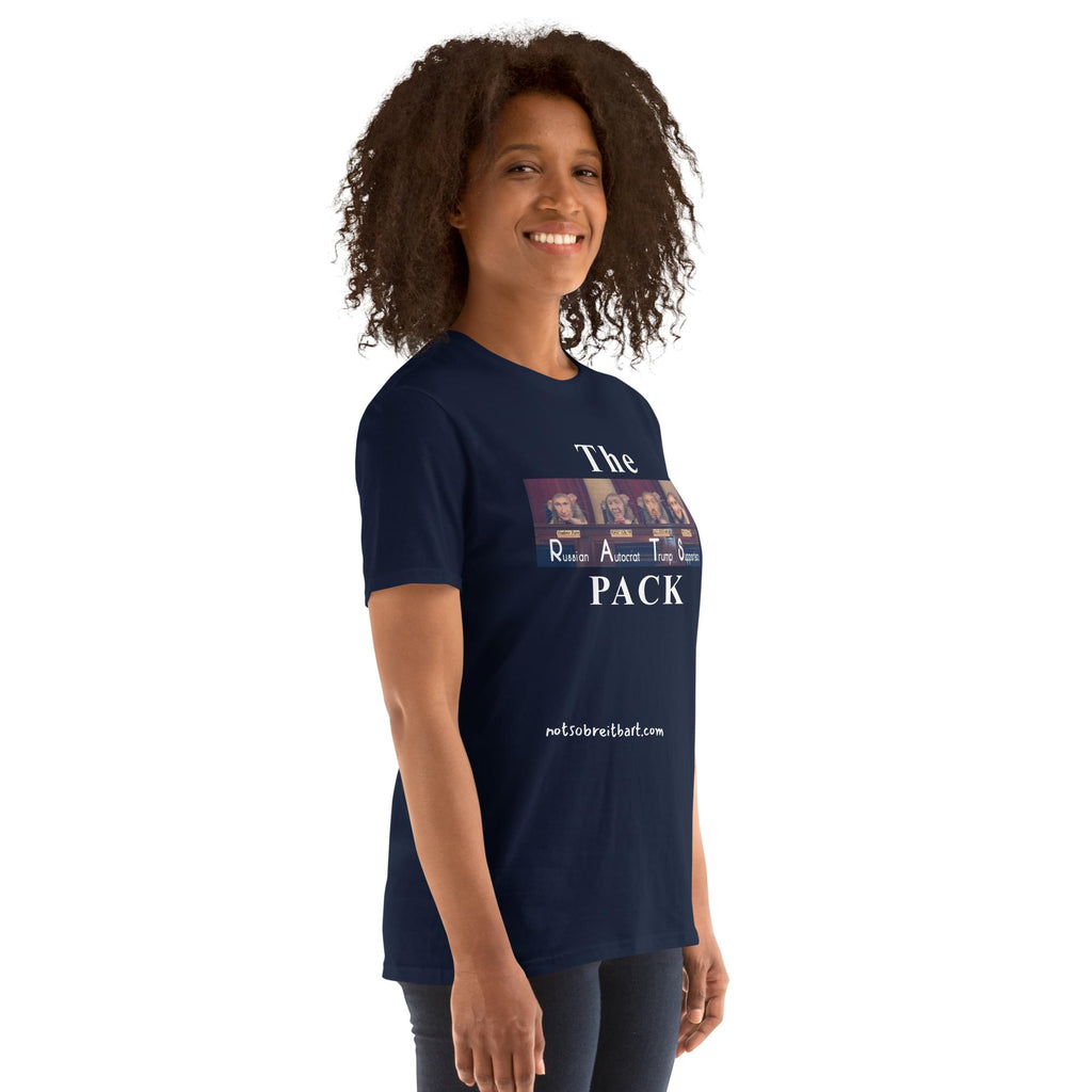 RATPACK Short-Sleeve Unisex T-Shirt notsobreitbart.com