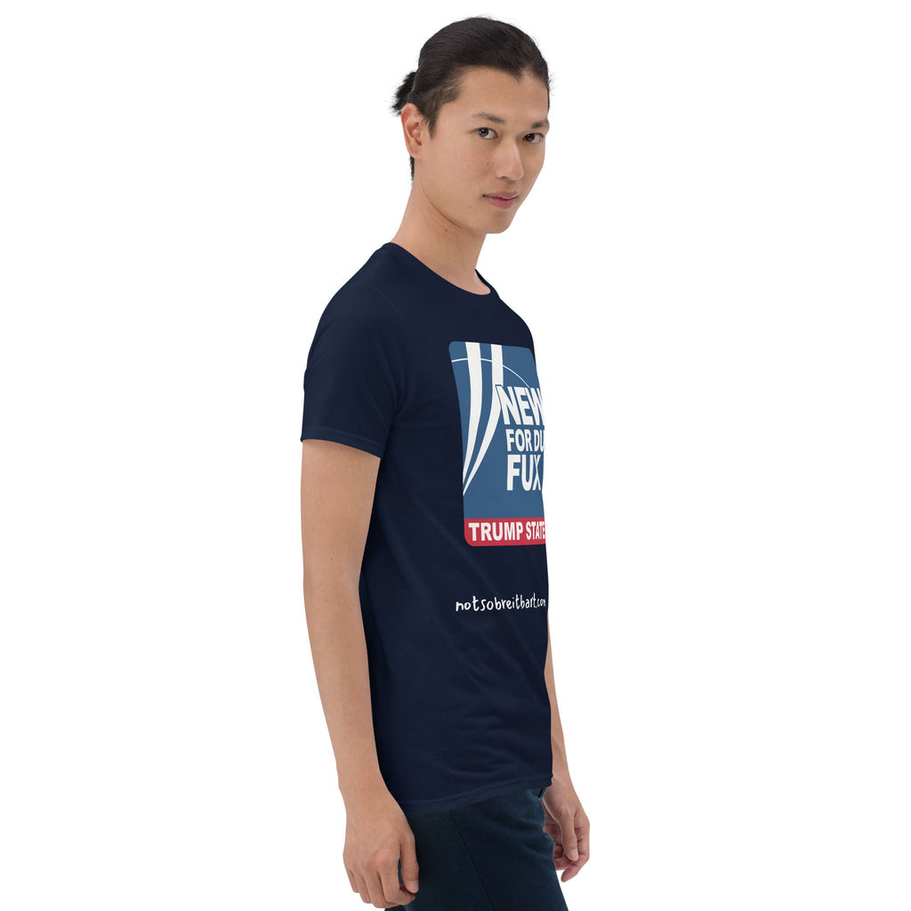 News for Dumb Fox Short-Sleeve Unisex T-Shirt notsobreitbart.com