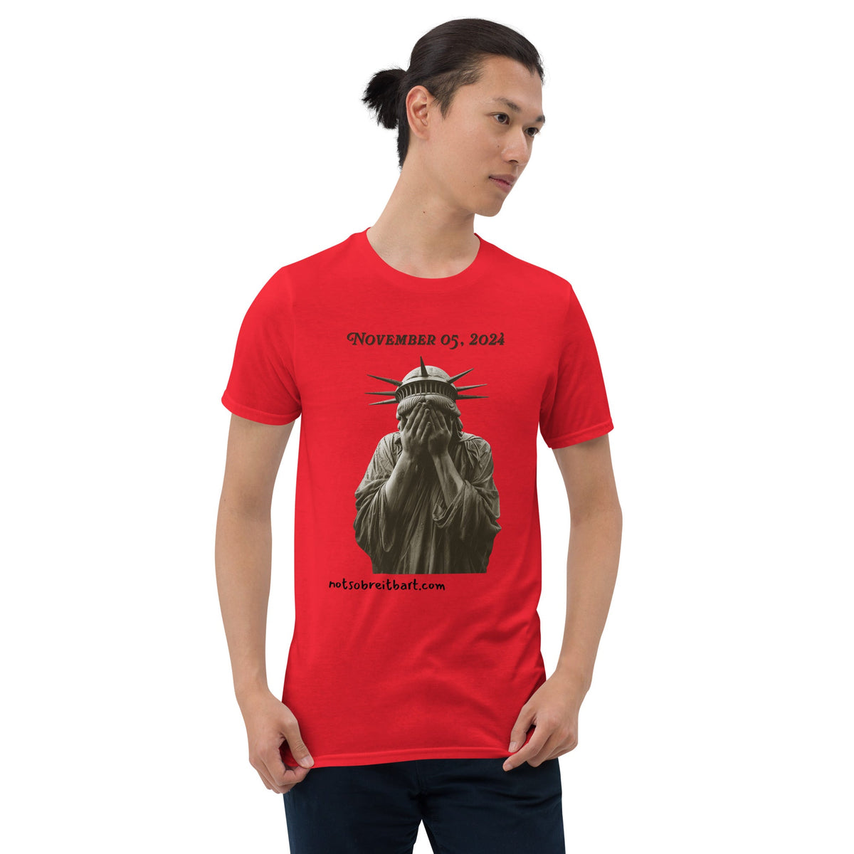 Liberty Despondent Short-Sleeve Unisex T-Shirt notsobreitbart.com