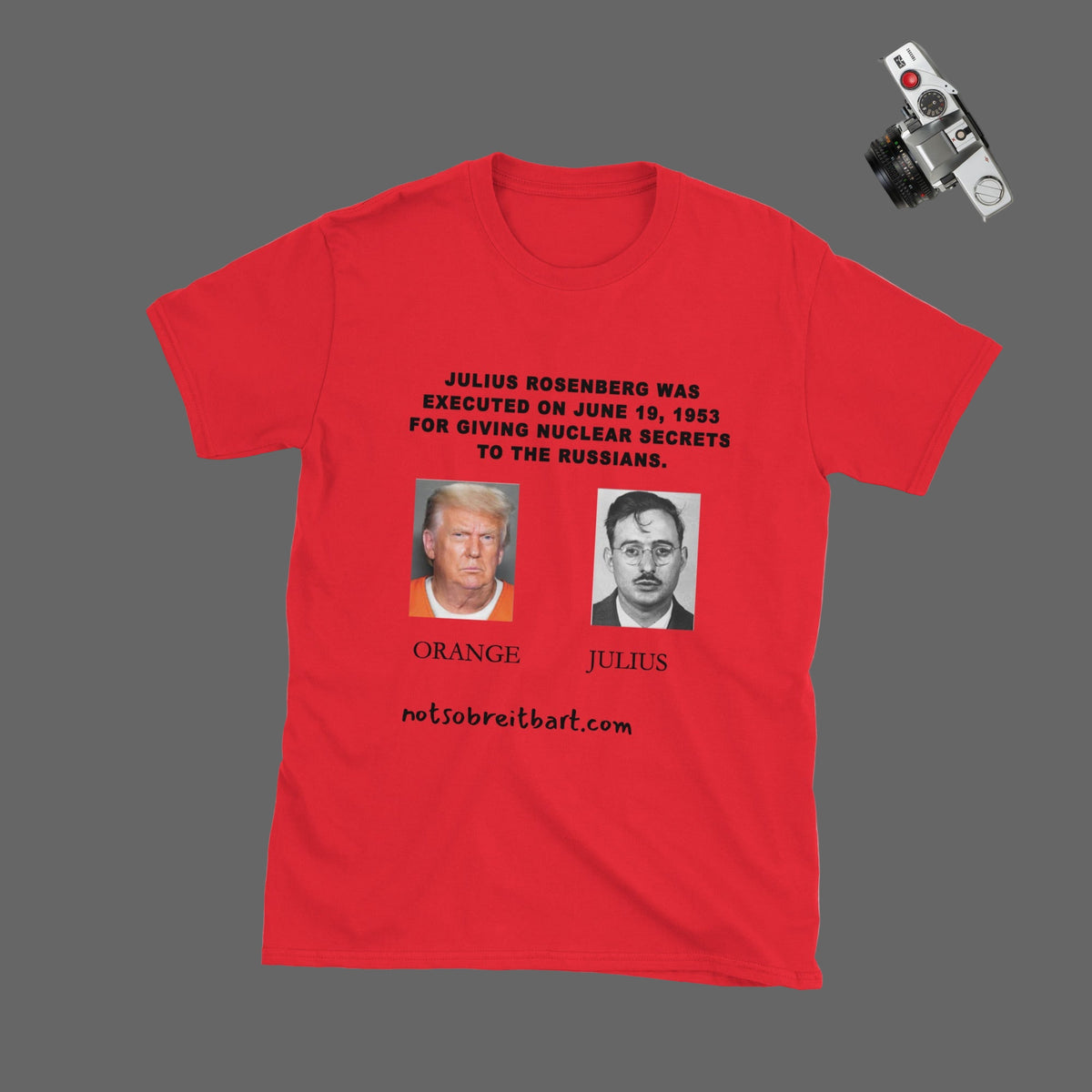 Orange Julius Short-Sleeve Soft Unisex T-Shirt notsobreitbart.com